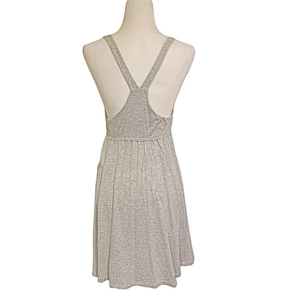 PINK Victoria Secret’s Dress V-neck Racerback Lounge Coverup Heather gray Size S - Picture 6 of 7